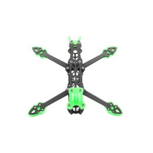 Mark4 5-Inch Carbon Fiber FPV Freestyle Drone Frame With TPU parts - Green