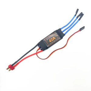 40A Brushless ESC with 5V/3A BEC for 2S-4S LiPo/Lion RC Drone Airplane Car Boat