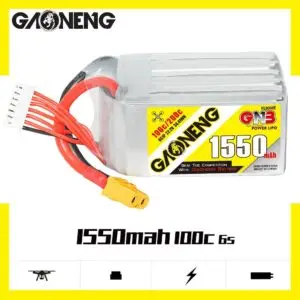 GAONENG GNB 6S 1550mAh 100C XT60 LiPo Battery