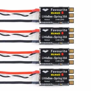LittleBee 30A ESC BLHeli_S OPTO 2-6S Brushless ESC Supports Mulitshot DSHOT (1pis)