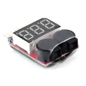 Lipo Battery Voltage Tester Low Voltage Buzzer Alarm for 2-8S Lipo