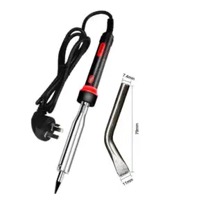 100W Heavy-Duty industrial grade titanium bit Electric Soldering Iron Straight Bit