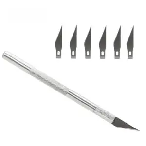Precision knife / pen cutter / Anti Cutter With 6 Blades