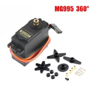 TowerPro MG995 360 Degree Metal Gear Servo Motor for Robotic Arm Car RC Helicopter for Arduino Robot