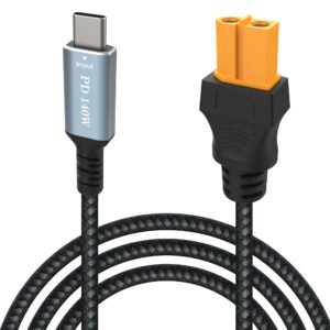 USB Type C to XT60 adapter cable PD 140W charging cable for RC chargers