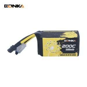BONKA 1580mAh 200C 6S HEIM Series for FPV Racing Drones